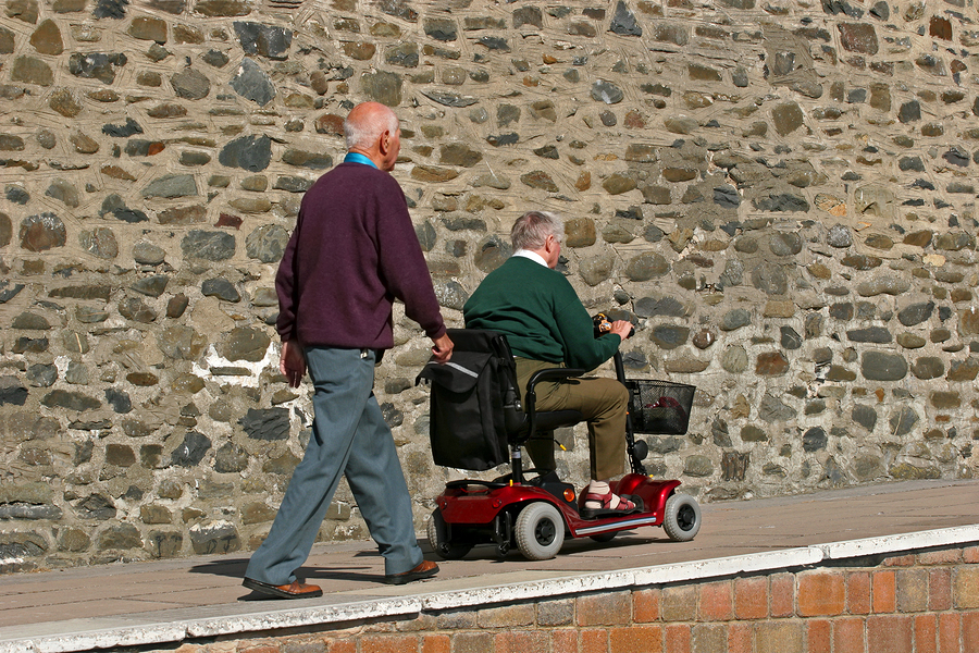 Mobility scooter image