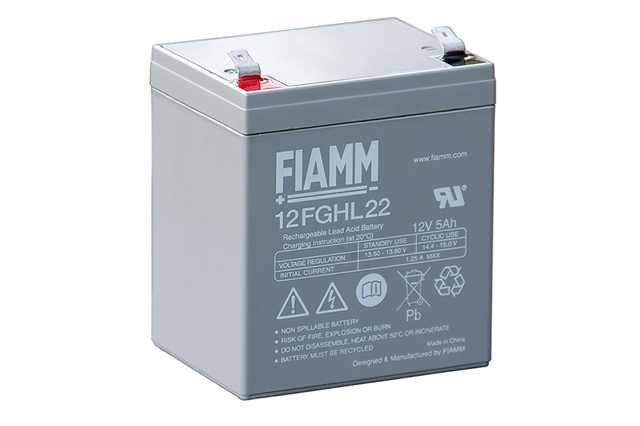 Batterie 12 volts 8,4 Ah - FIAMM FGHL (pour cosse plate) - Action