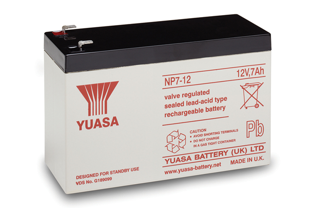 8 x Yuasa NP7-12 Rechargeable 12v 7Ah Battery Pack Of 8 x Batteries 